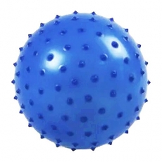 М'яч із шипами синій, 16 см (MB0105)
