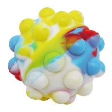 М'ячик антистрес "Pop It" зі світлом, різнокольоровий (C50535)