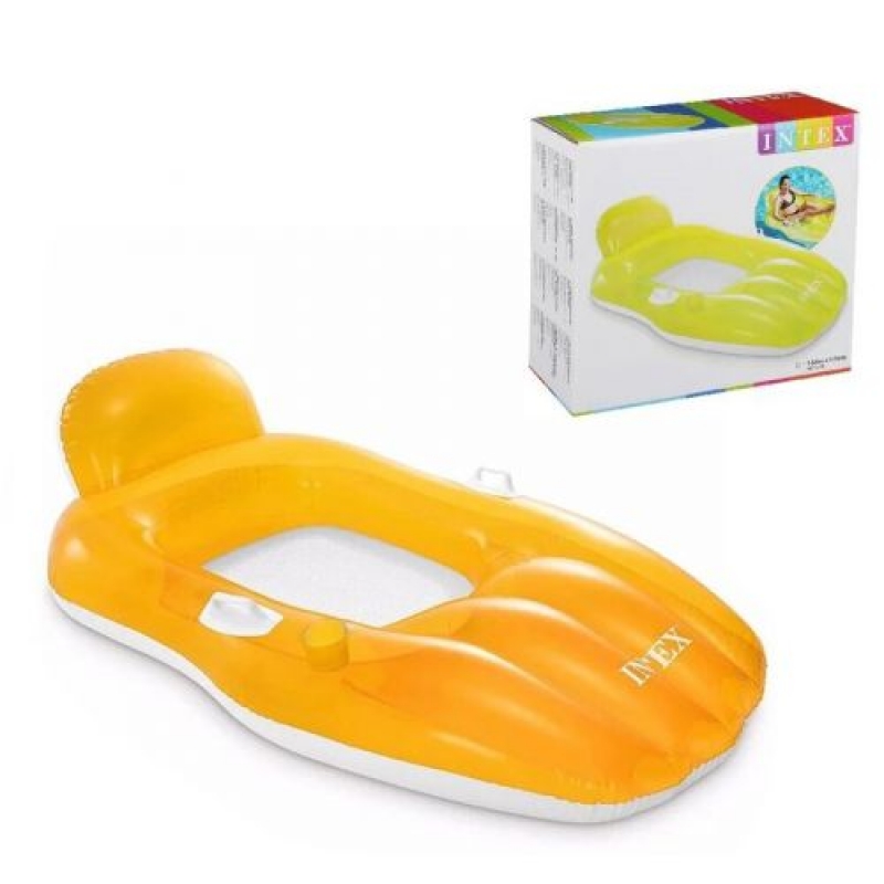 Надувний шезлонг "Chillʼn Float", 163х104 см (56805) (склад -T-)