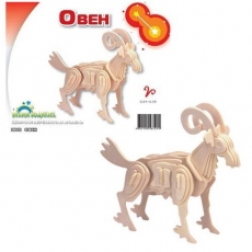 Дерев'яний конструктор "Овен" (З001)