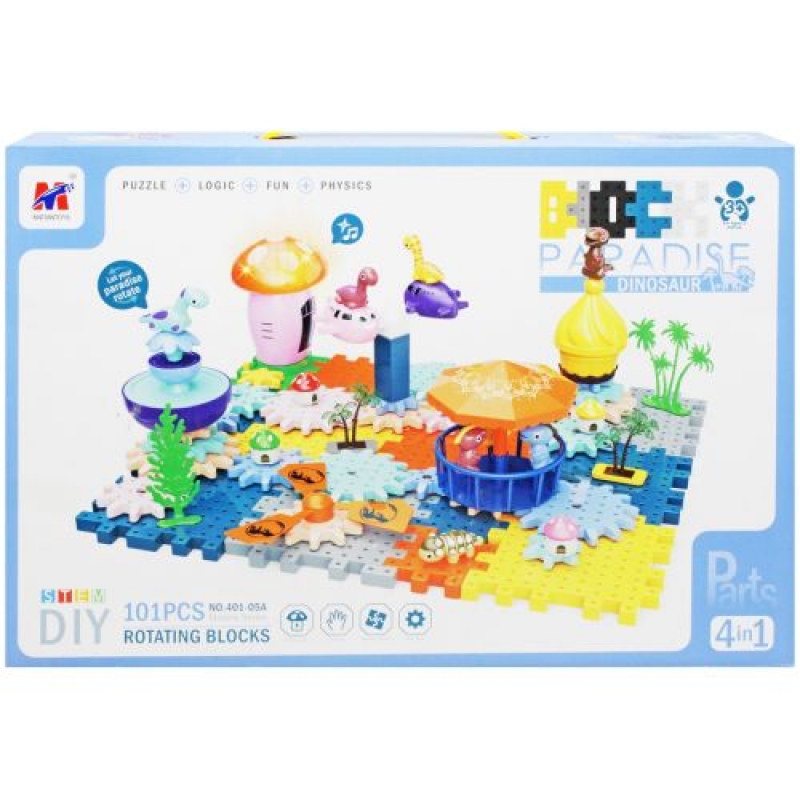 Конструктор "Dinosaur paradise", 101 дет. (401-05A) (склад -T-)