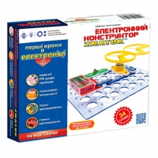 Конструктор-ЗНАТОК "Перші кроки в електроніці" (34 схеми, набір С) (REW-K062)