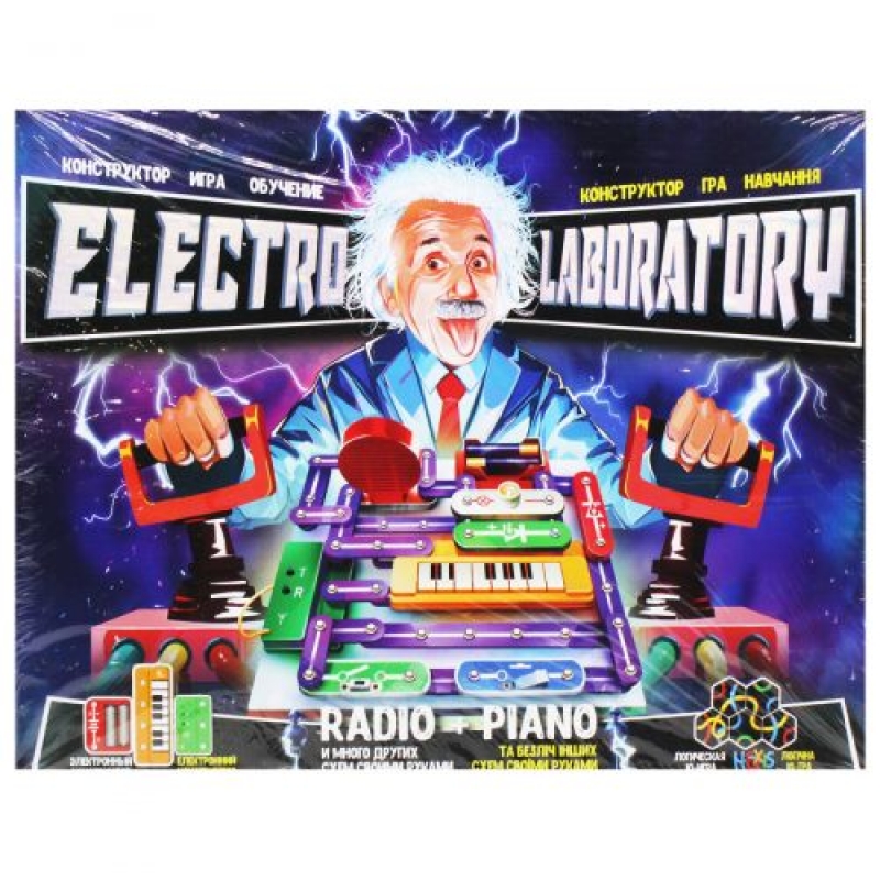 Електронний конструктор "Electro Laboratory. Radio+Piano" (ELab-01-03) (склад -T-)