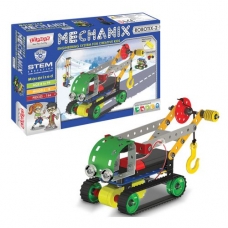 Металевий конструктор з електромотором "ROBOTIX" №2 (166 елм./8 моделей) (01063)