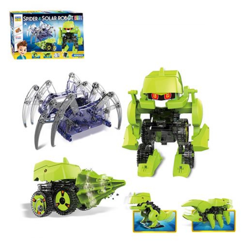 Робот-конструктор "Solar Spider and Robot", 4в1 (1021) (склад -T-)