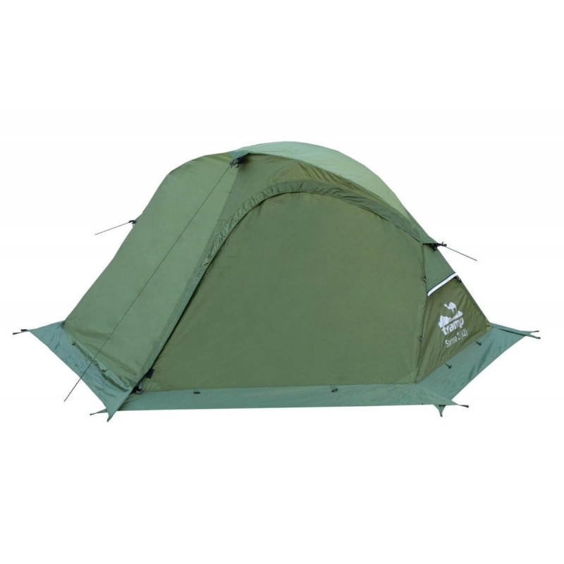 Палатка двухместная Tramp Sarma 2 V2 TRT-030-green 209х113х115 см (Склад -Y-)