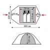 Палатка двухместная Tramp Mountain 2 TRT-022-green 300х220х120 см (Склад -Y-)