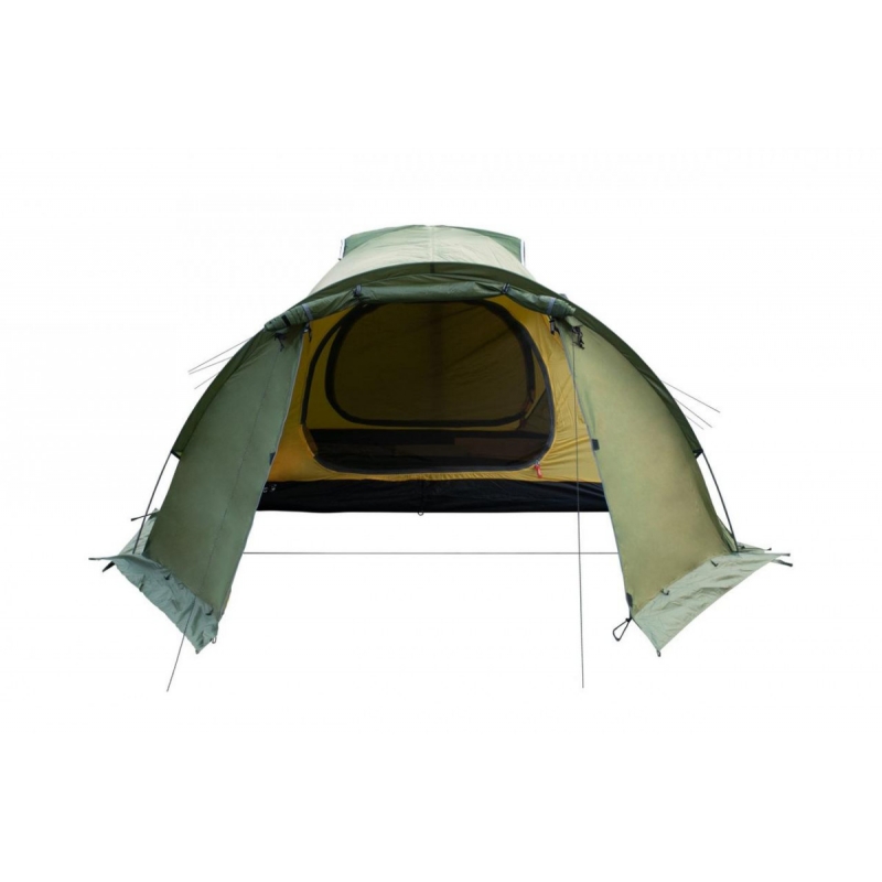 Палатка трехместная Tramp Cave 3 TRT-021-green 490х220х130 см (Склад -Y-)