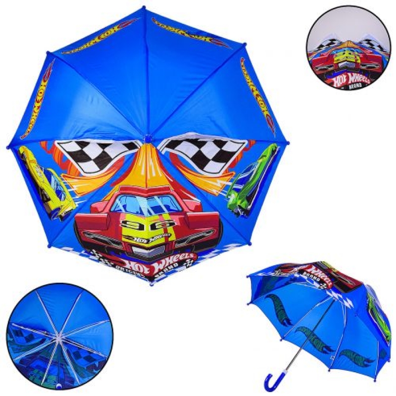 Дитяча парасолька "Hot Wheels" (PL8207) (склад -T-)