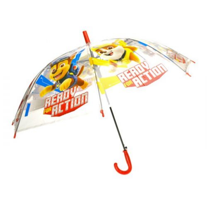 Парасолька дитяча арт. Paw Patro прозора, метал спиці (PL82126) (склад -T-)