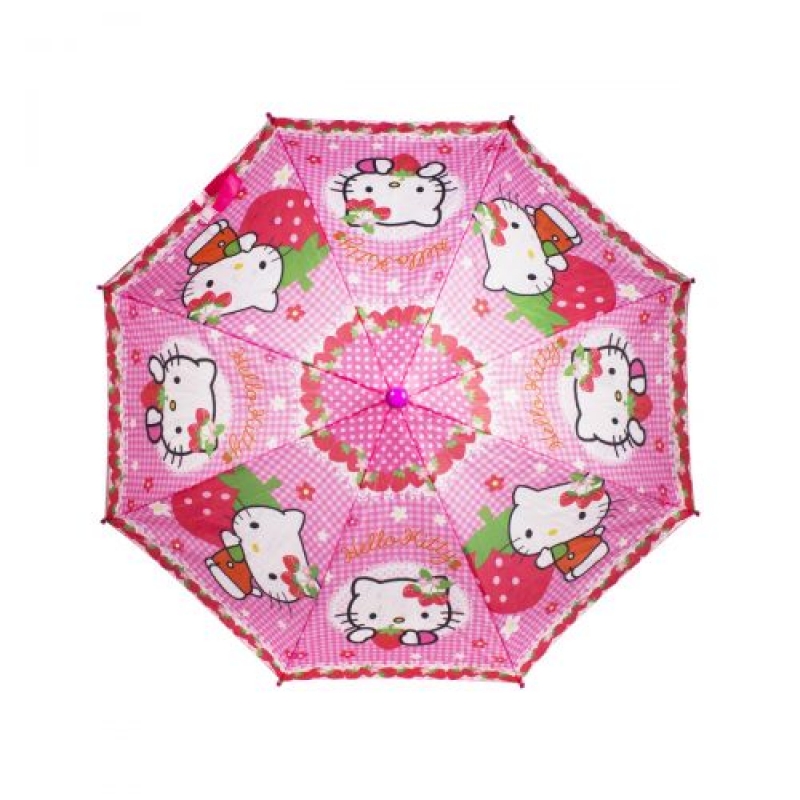 Парасолька "Hello Kitty: полуничка", d = 69 см (CEL-266) (склад -T-)