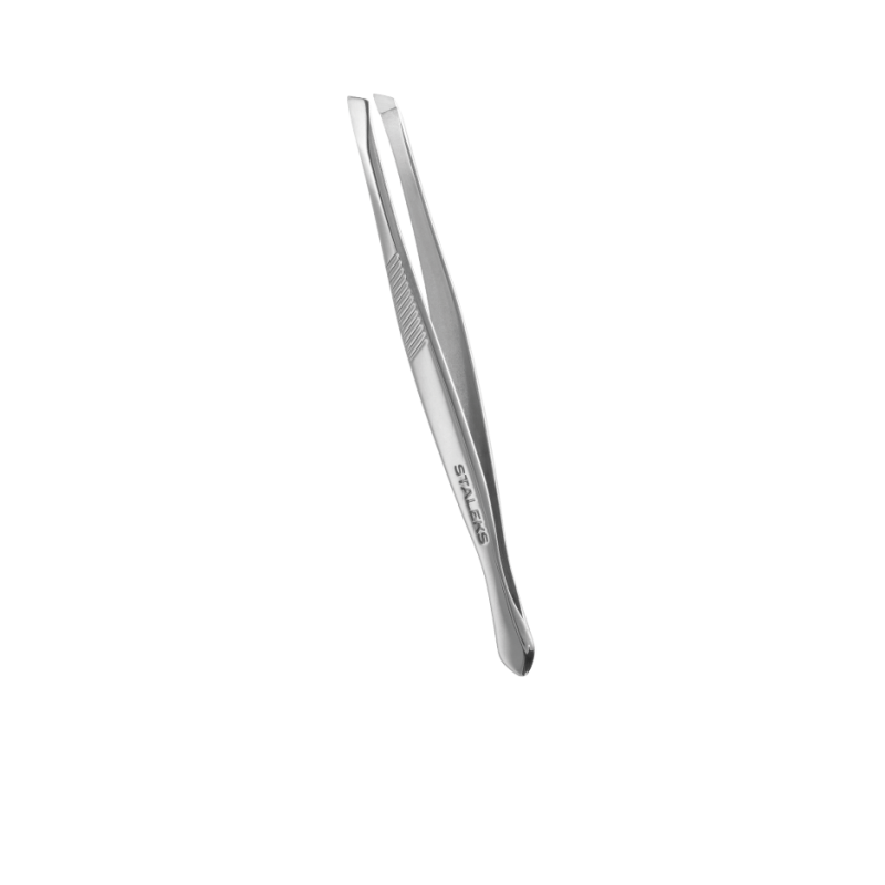 Пінцет для брів CLASSIC 10 TYPE 3 (широкі скошені кромки) Staleks (TC-10/3) (4820121590220)