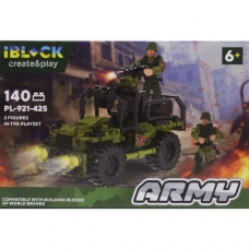 Конструктор "Army: Військовий Джип", 140 дет. (PL-921-425)