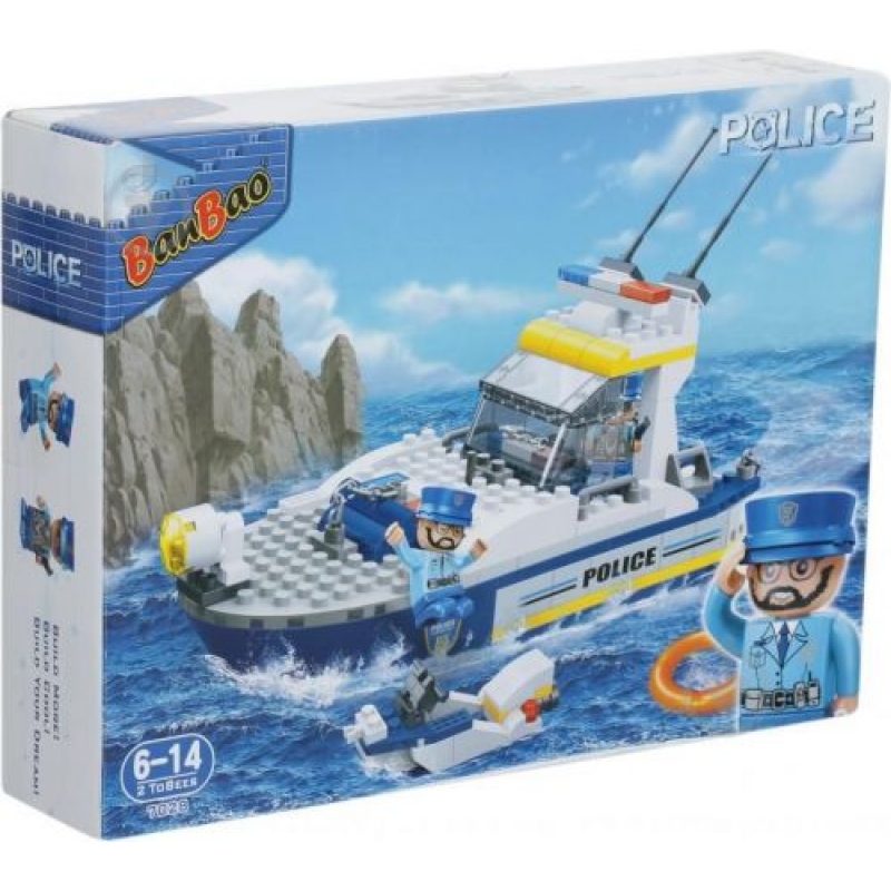 Конструктор "Катер", 240 ел (7028) (склад -T-)