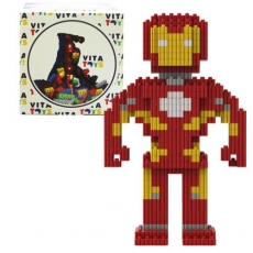 Конструктор "Pixel Heroes: Залізна людина", 380 дет. (VTK 0041)