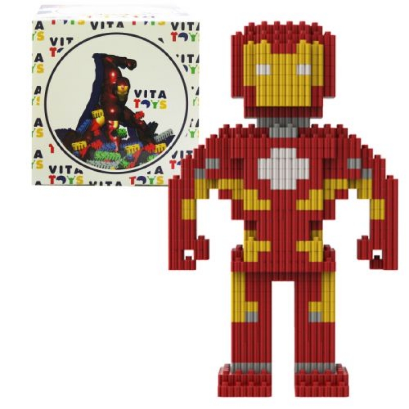 Конструктор "Pixel Heroes: Залізна людина", 380 дет. (VTK 0041) (склад -T-)