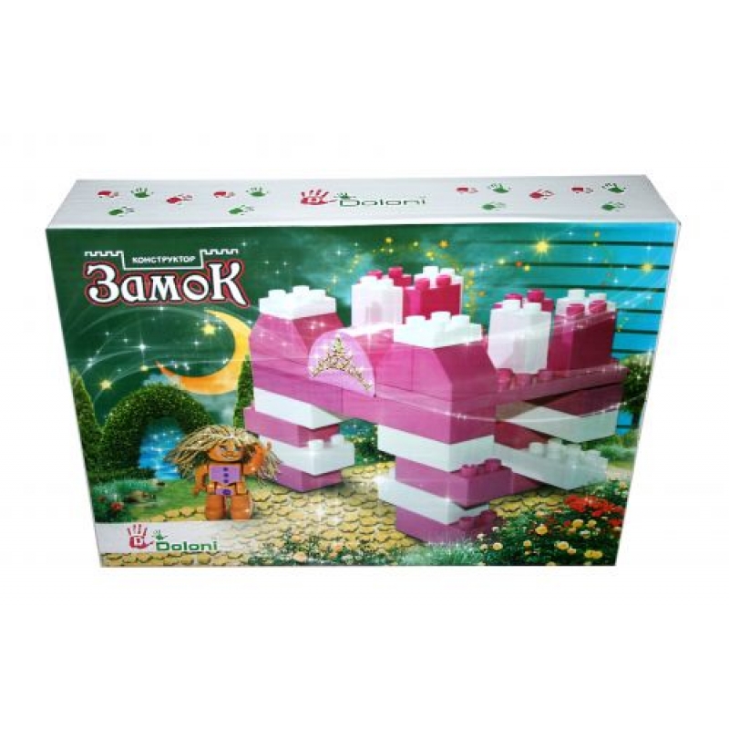 Конструктор "Замок" 37 деталей (013888/19) (склад -T-)