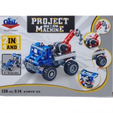 Конструктор "Project Machine 2 в 1", 139 деталей (KY1010-1)