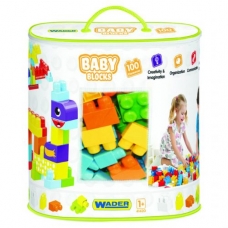 Baby Blocks Мої перші кубики 100 деталей в сумці (41420)