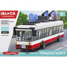 Конструктор "IBLOCK: Тролейбус", 273 деталі (PL-921-378)