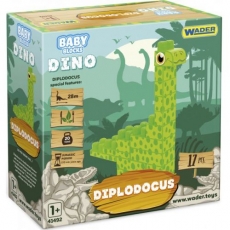 Конструктор "Baby Blocks: Диплодок", 17 елем. (41493)