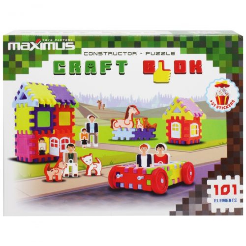 Конструктор "Craft Blok" 101 елемент (9175) (склад -T-)