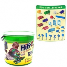 Конструктор "НИК-2" (103 деталі) (0248)