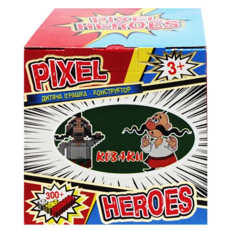 Конструктор "Pixel Heroes: Козак", 375 дет. (VTK 0005) (склад -T-)