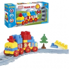 Конструктор "Baby Blocks" залізна дорога (36ел) (41461)