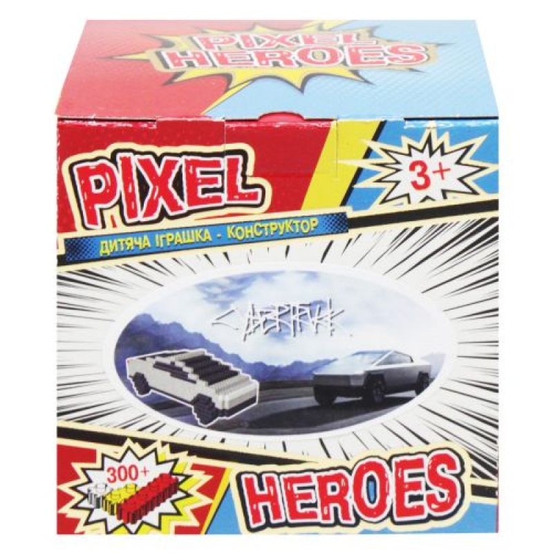 Конструктор "Pixel Heroes: Тесла кібретрак", 620 дет. (VTK 0023) (склад -T-)