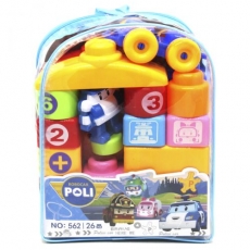 Конструктор 'Robocar Poli', 26 дет. (562)