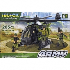 Конструктор "Армія: Геликоптер", 205 дет. (PL-921-428)