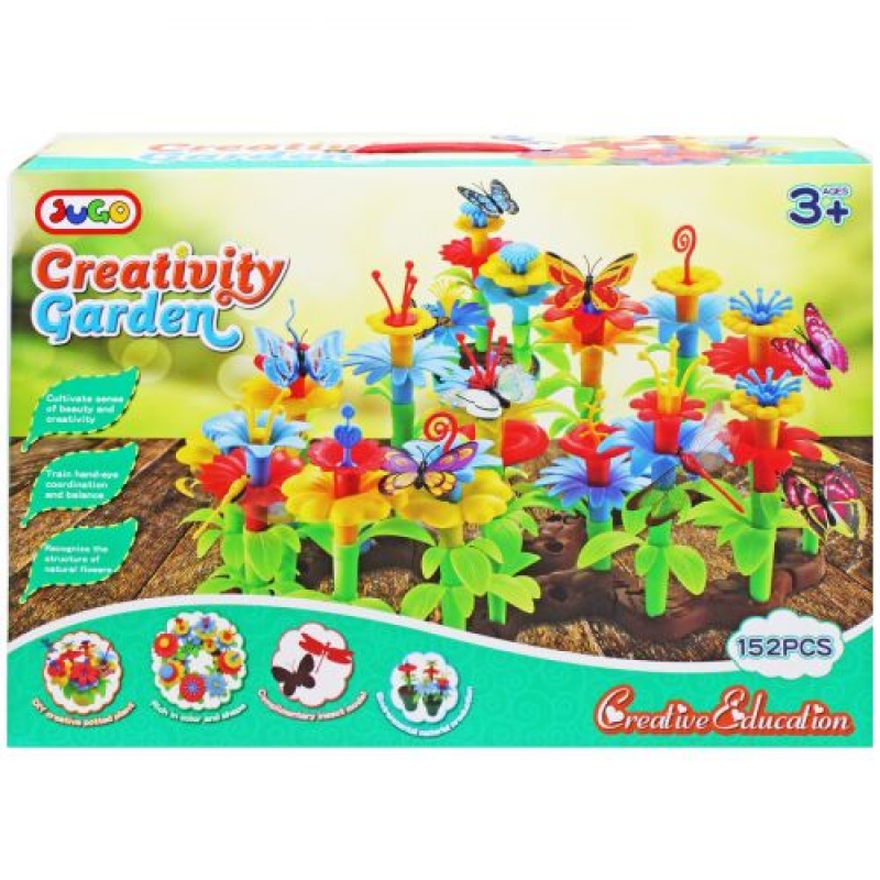 Конструктор "Creativity Garden" (152 дет) (G6319) (склад -T-)