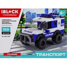 Конструктор IBLOCK Поліція (PL-921-437)