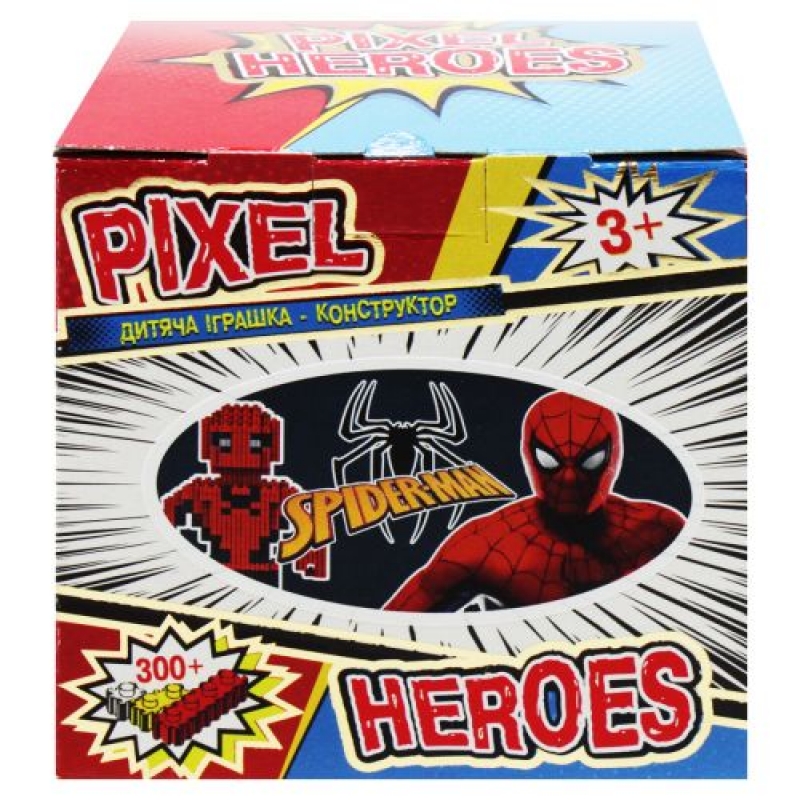 Конструктор "Pixel Heroes: Спайдермен", 374 дет. (VTK 0010) (склад -T-)