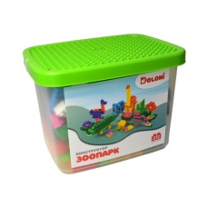 Конструктор "Зоопарк" 272 детал. 013888/40 в пластик. боксі (013888/40)