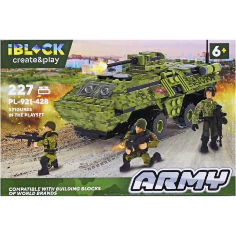 Конструктор "Армія: БМП", 227 дет. (PL-921-428) (склад -T-)