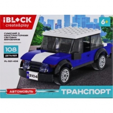 Конструктор IBLOCK Автомобіль (PL-921-436)