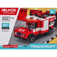 Конструктор IBLOCK Пожежна служба (PL-921-437)