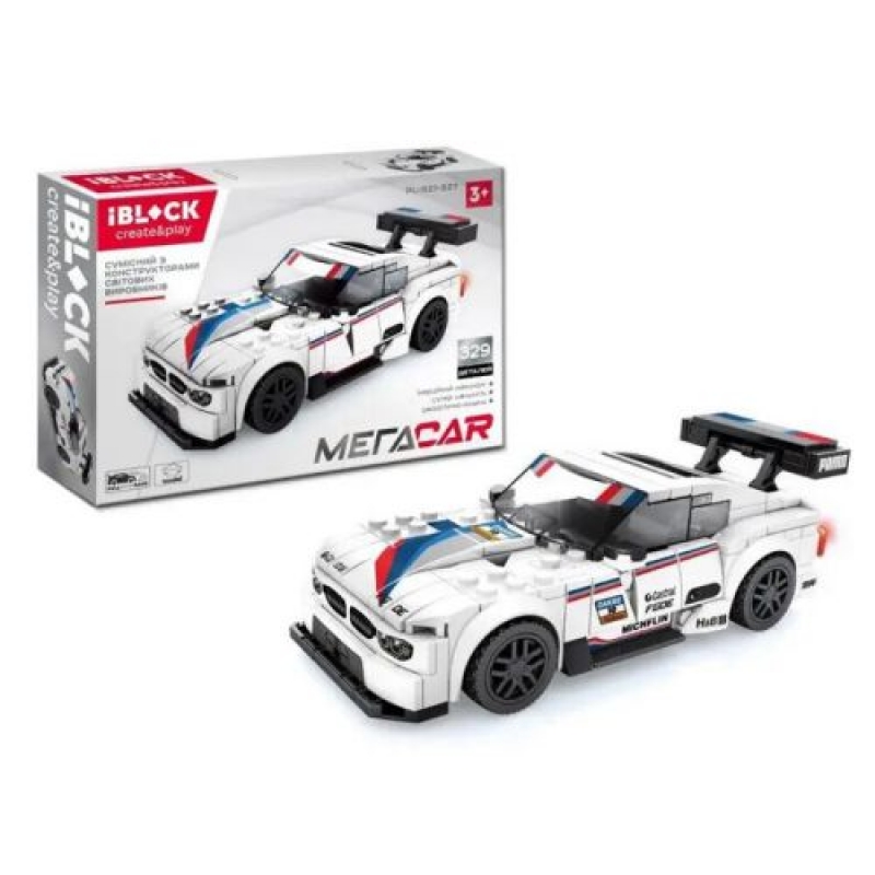 Конструктор "Megacar", 329 дет. (PL-921-327) (склад -T-)