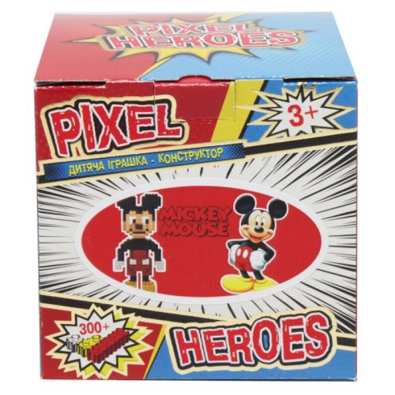Конструктор "Pixel Heroes: Міккі Маус", 407 дет. (VTK 0022) (склад -T-)
