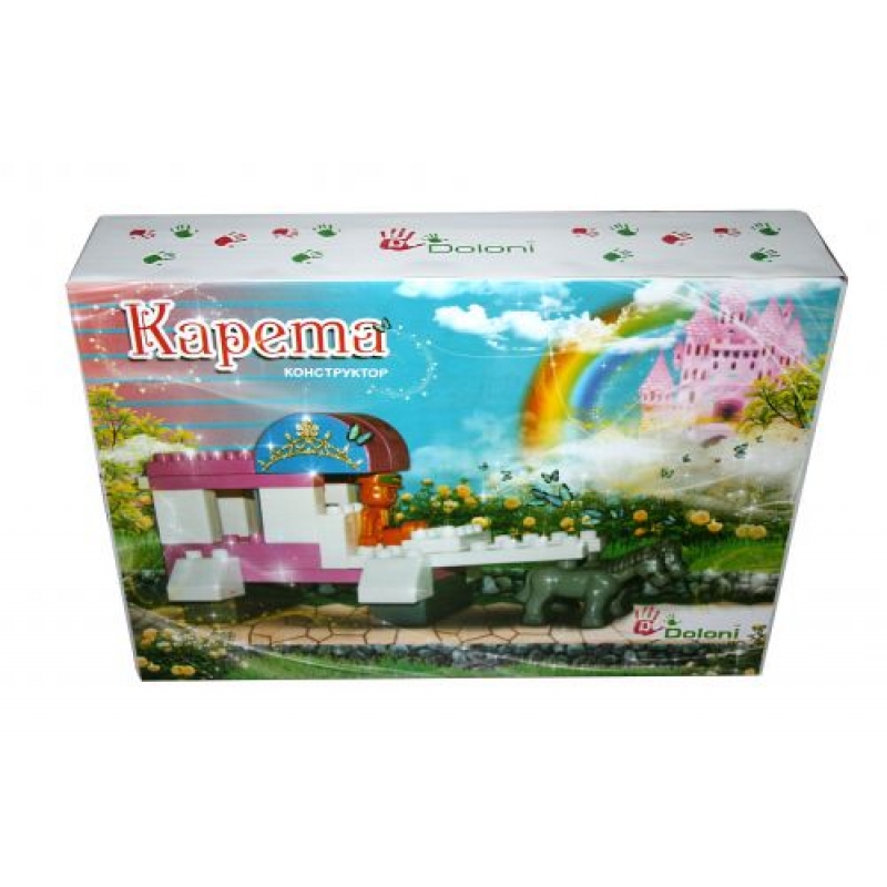 Конструктор "Карета", 38 дет (013888/17) (склад -T-)