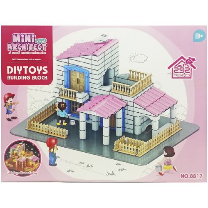 Конструктор "Mini Architect" в коробці, , 292 дет (8817) (склад -T-)