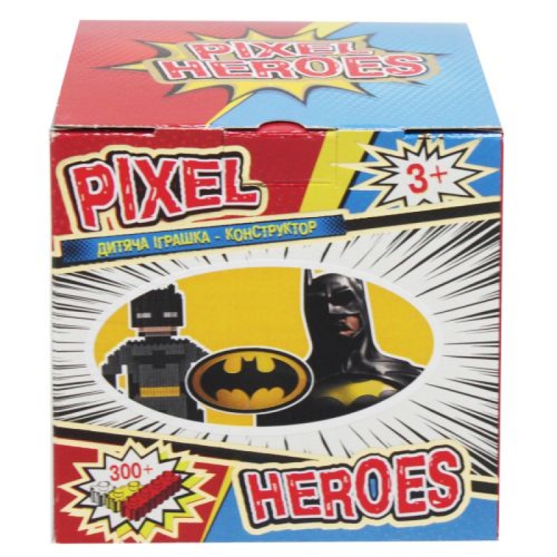 Конструктор "Pixel Heroes: Бетмен", 396 дет. (VTK 0003) (склад -T-)