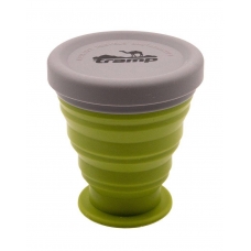 Стакан складной силиконовый Tramp TRC-126-green 200 мл зеленый