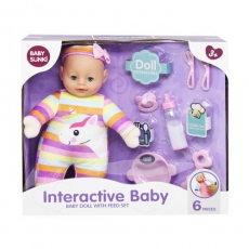 Пупс плюшевий "Interactive Baby", вид 1 (1860-3-4)