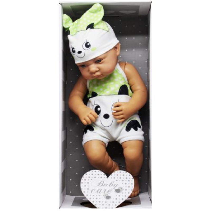 Пупс "Baby Care" у зеленому (15001/15002) (склад -T-)
