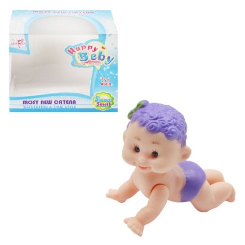 Пупс "Happy Baby", фіолетовий (ZQ60108-A) (склад -T-)