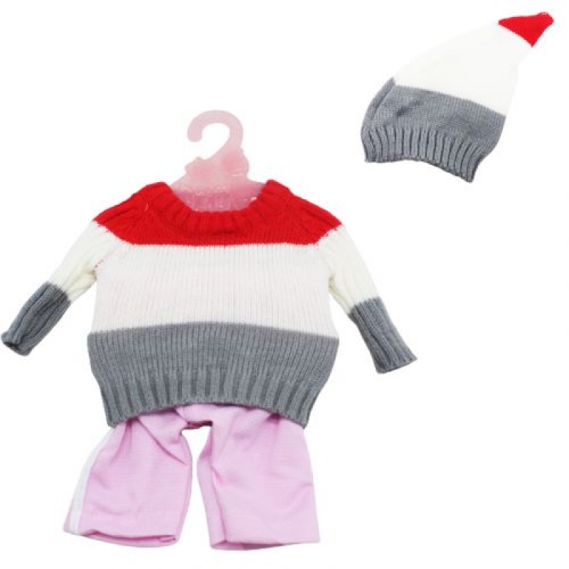 Одяг для пупса "Warm Baby: полоска" (BJ-P-L-M-S) (склад -T-)