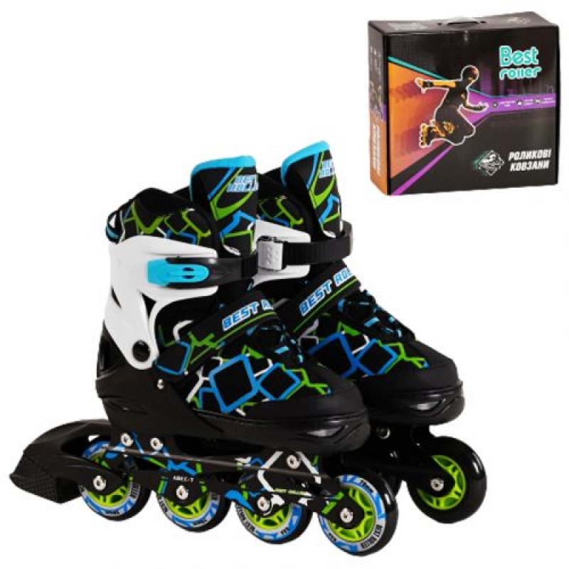 Ролики "Best Roller" розмір 35-38 М (зелений) (1070-M) (склад -T-)